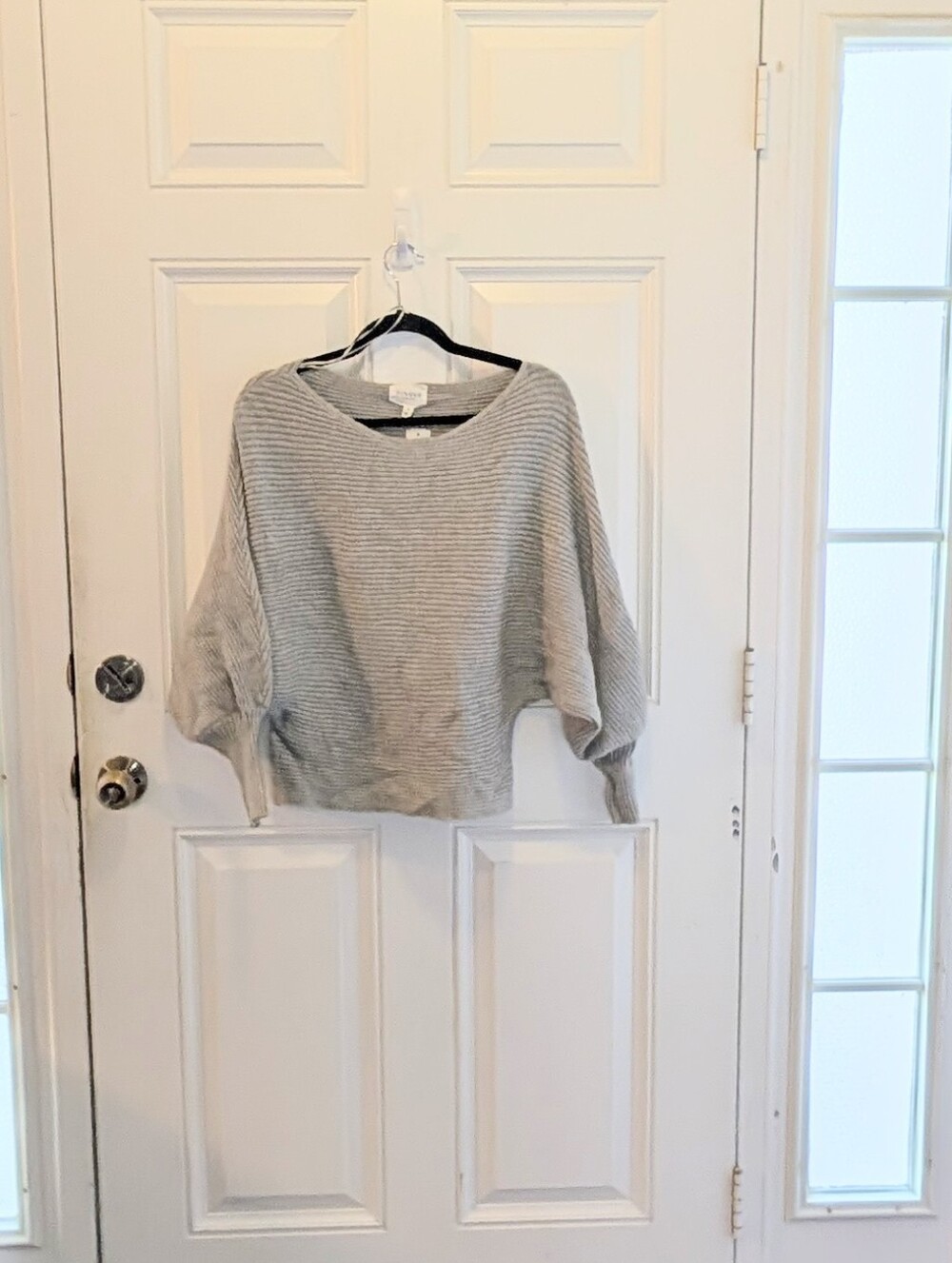 Pinque Effie Long Sleeve Sweater - Grey - S